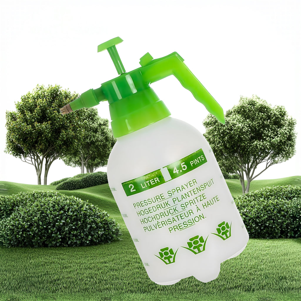 Manual Pressure Sprayer for Garden Home 2L Green