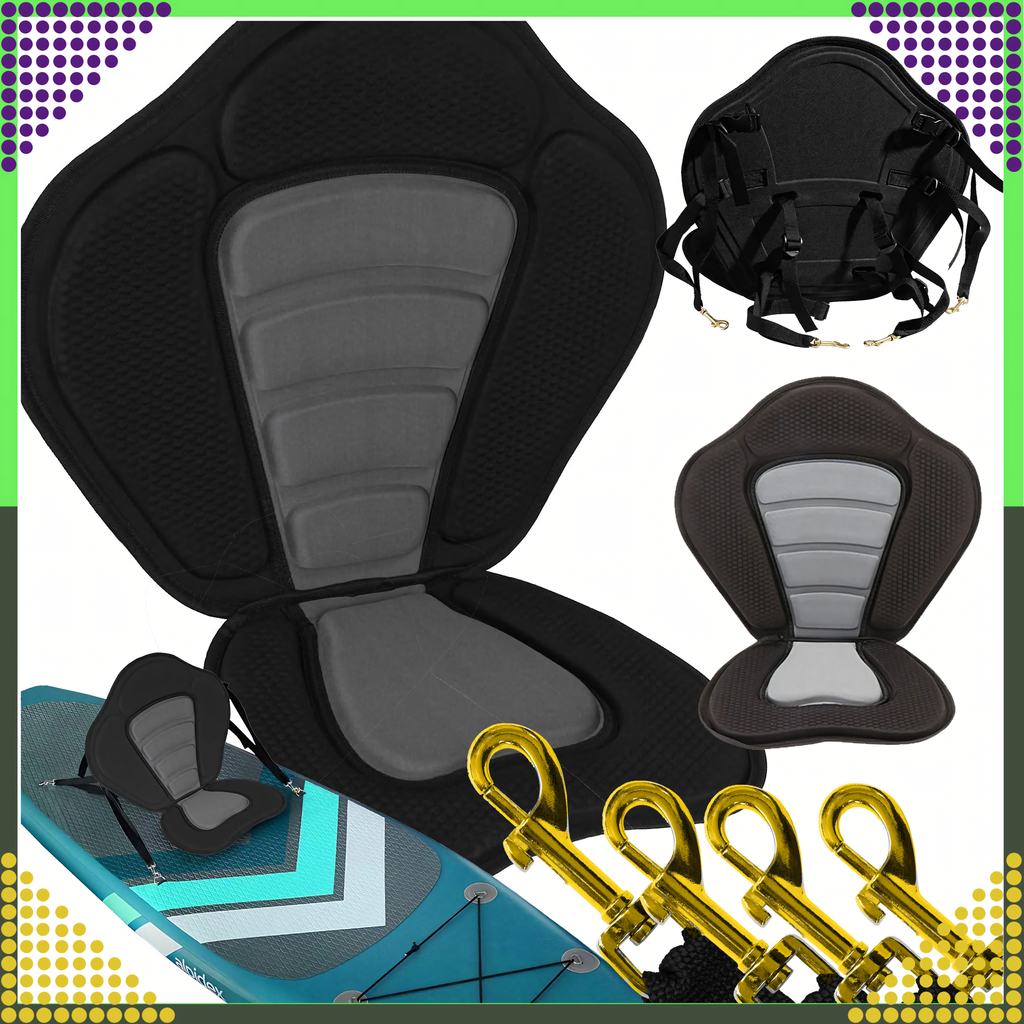 Seljatoega istmepadi süstale SUP-laudadele, pehme, eemaldatav, kerge