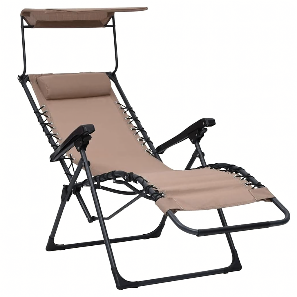 Zero Gravity Folding Garden Chair Beach Recliner Lounger