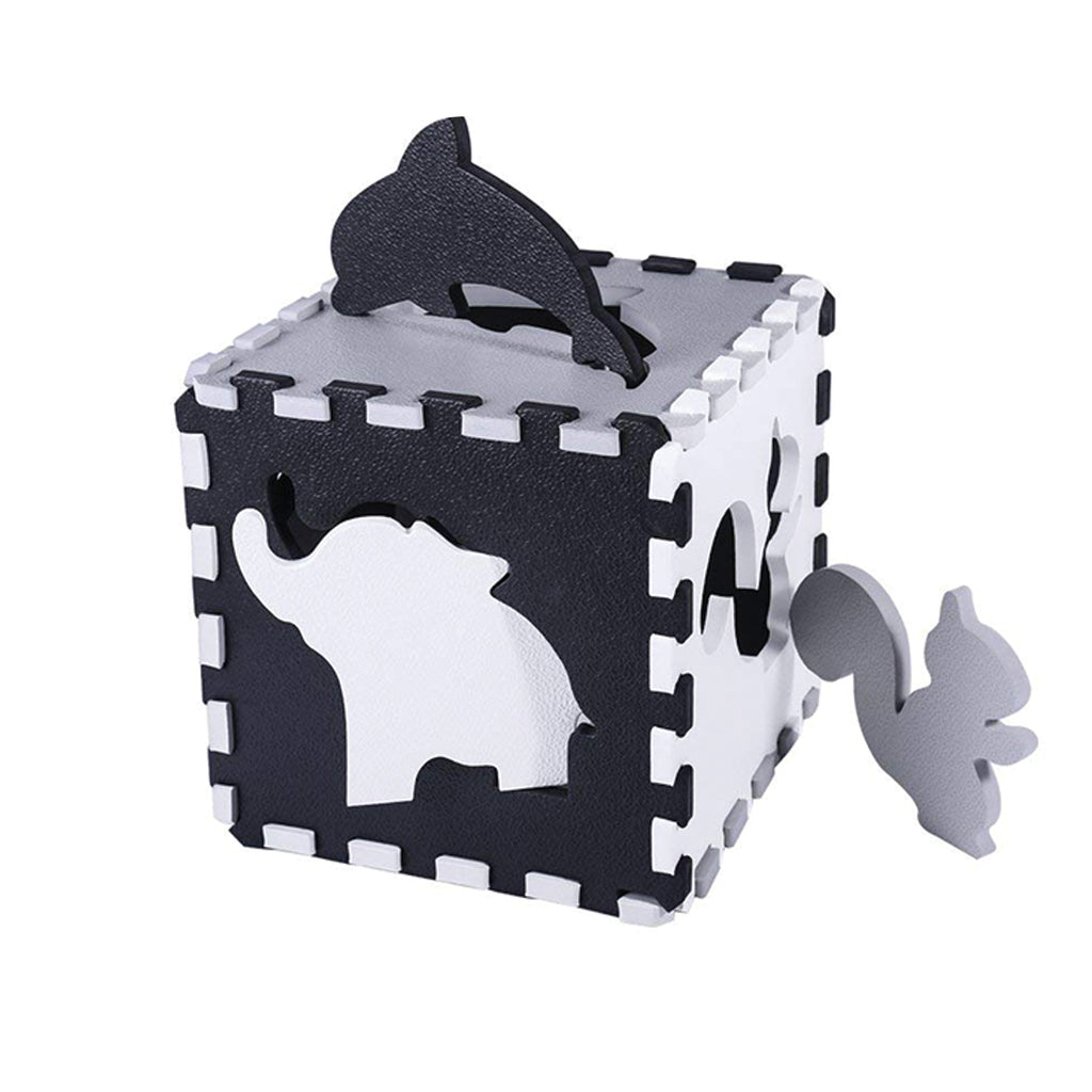 Educational Thick Foam Mat Playpen for Children Puzzle 25 Elements 3in1