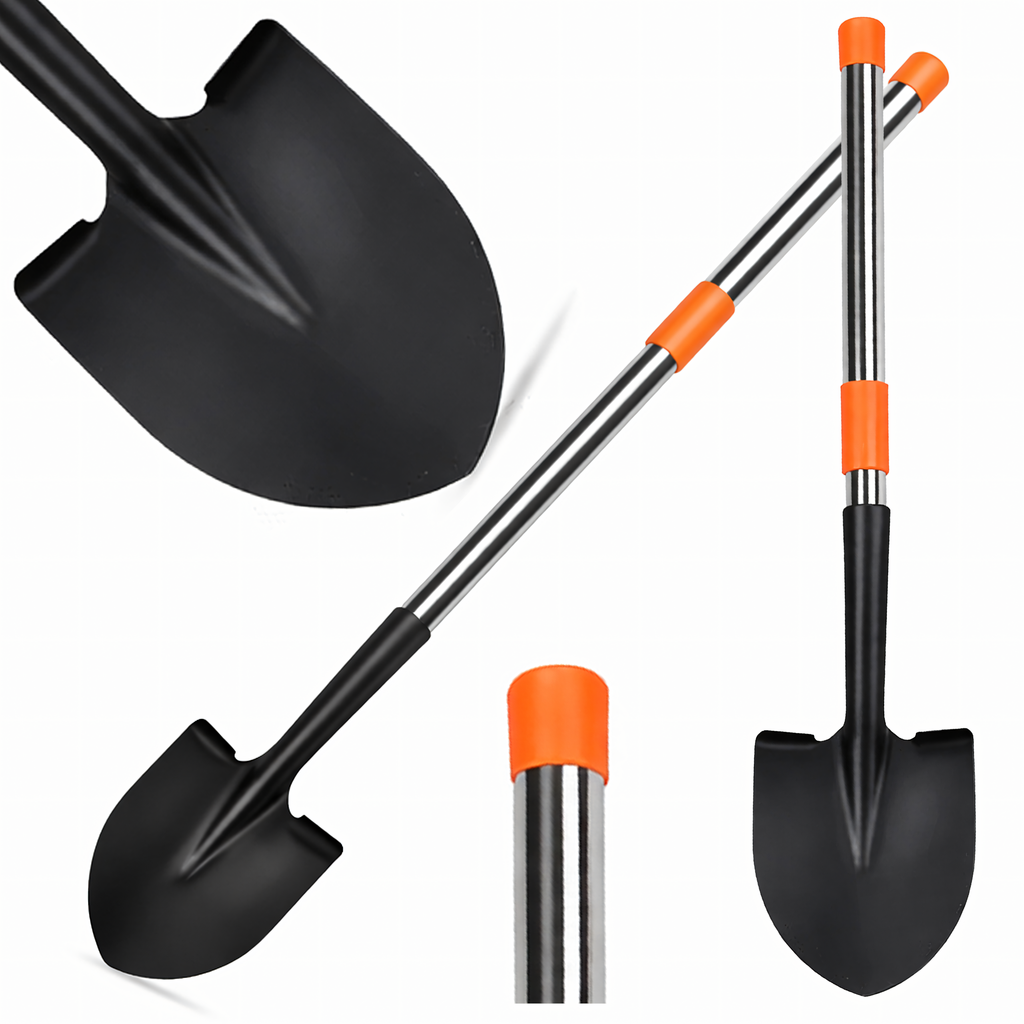 Telescopic Garden Spade Shovel 80-110 cm Foldable