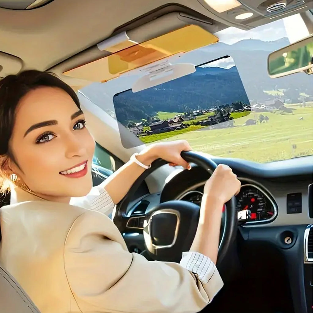 Day and Night 2-in-1 Sunshade Screen for Truck Car 32x13.5 cm