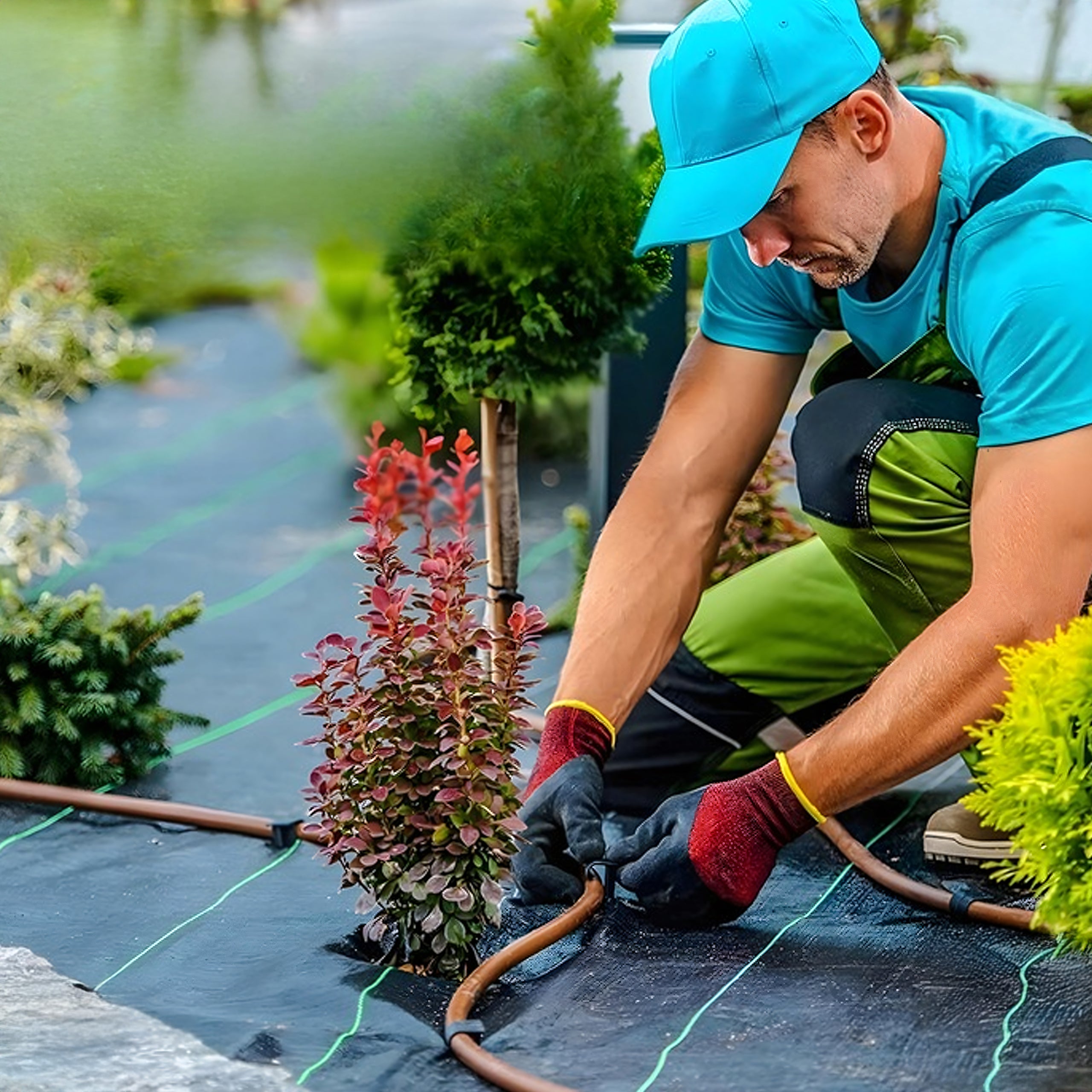 Agrovõrk 90G 1.6x50m Black UV agrotekstiil umbrohutõrje matt