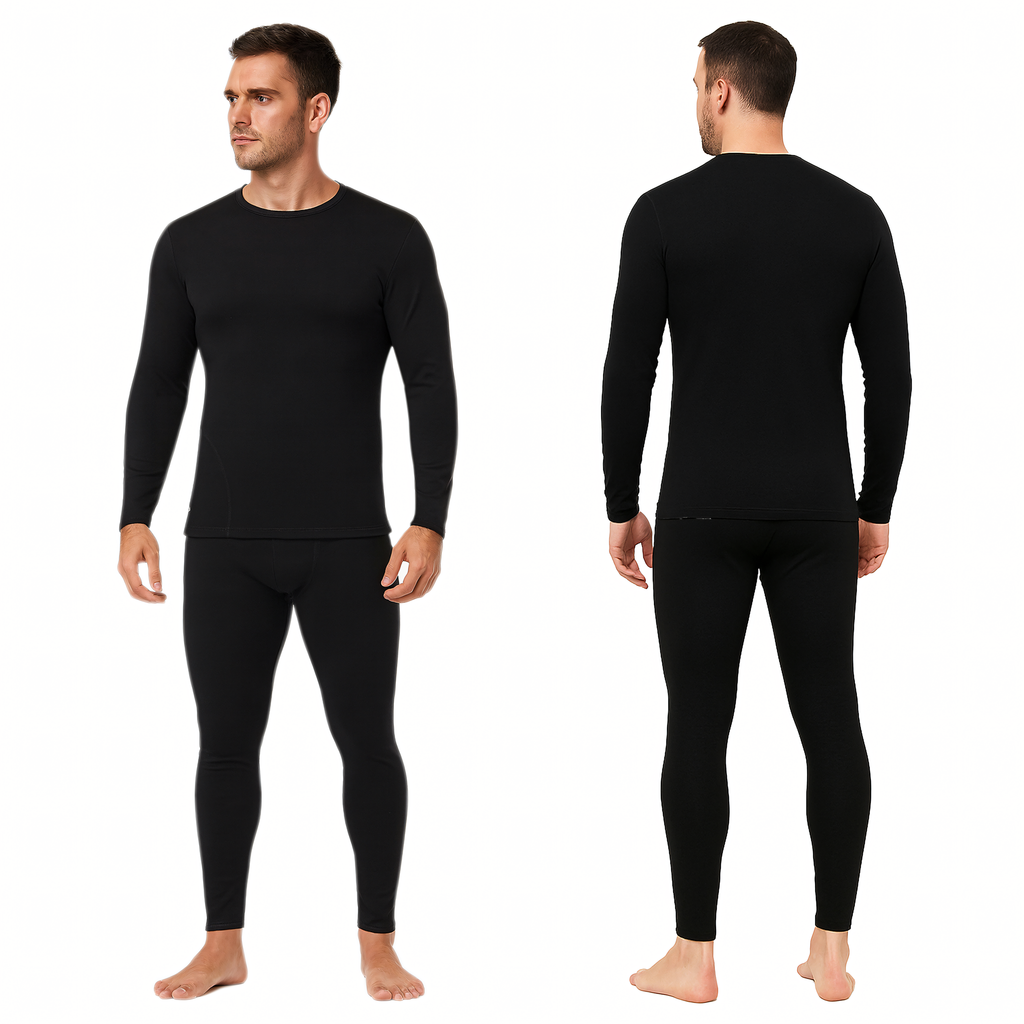 Termoaktiivne soojendusega aluspesu, soojendav termoriiete komplekt 2XL