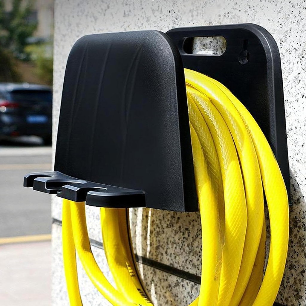Garden Hose Organizer Wall Mount Holder with Connectors 400 pcs