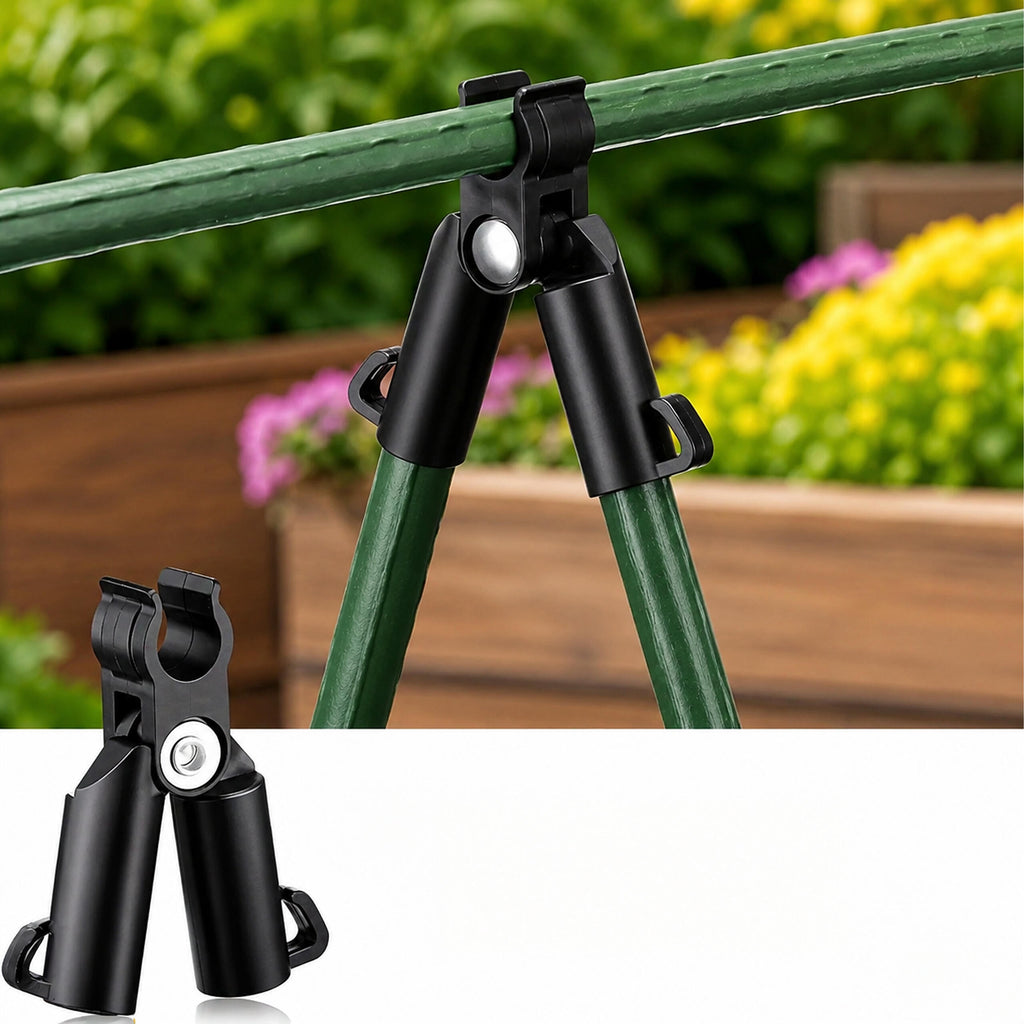 11mm aiaposti ühendusklamber kolmnurkne hing 4 tk
