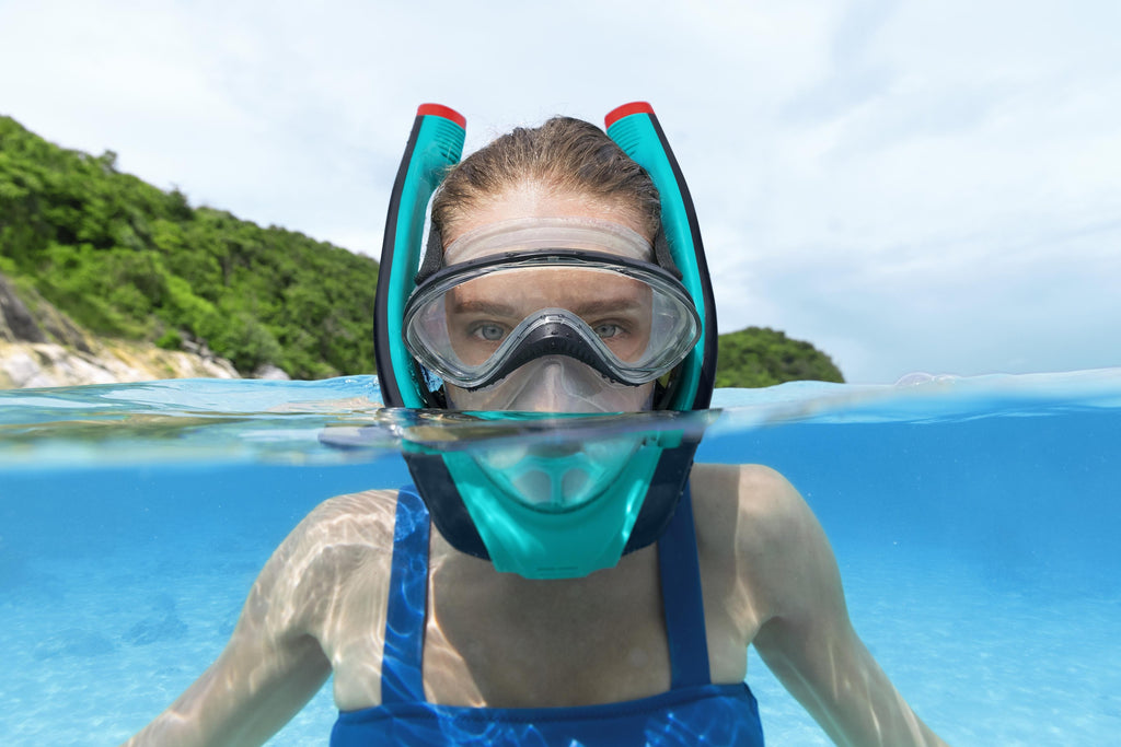 Bestway 24060 sukeldumismask täismask snorkeldamiseks S/M