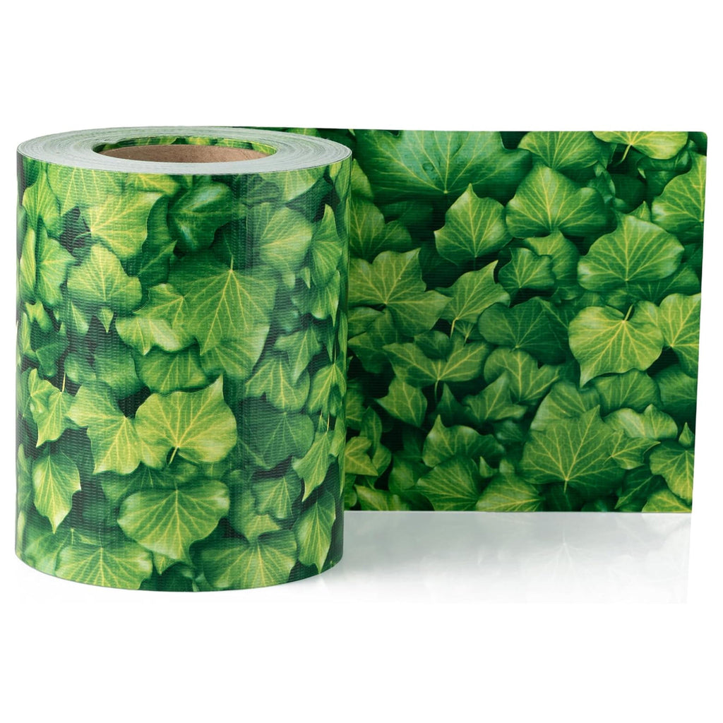 Garden Fence Tape 19cm x 35m UV Resistant Leaf Pattern 336 pcs