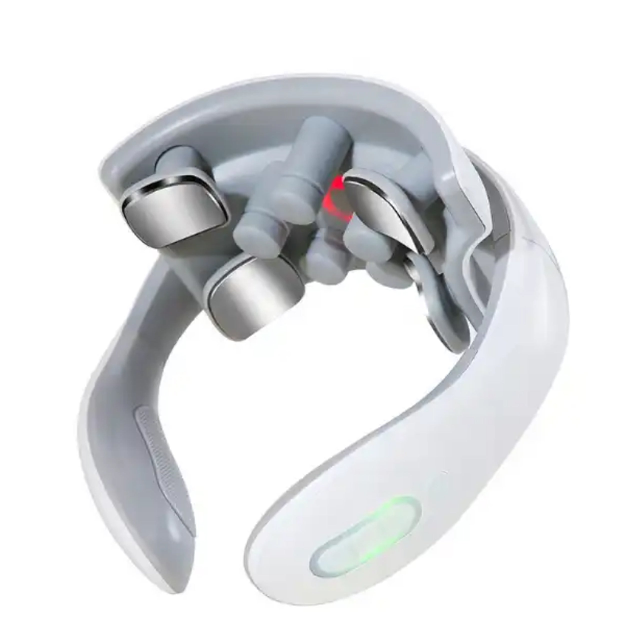 Wireless Pulsating Neck and Back Massager with Heating and EMS