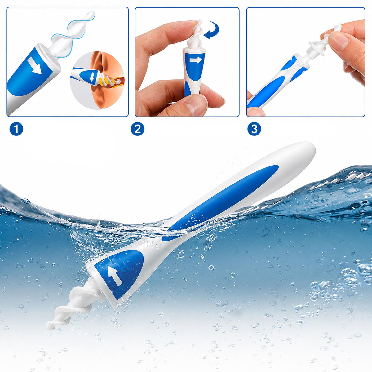 Ear Wax Removal Device with 16 Tips