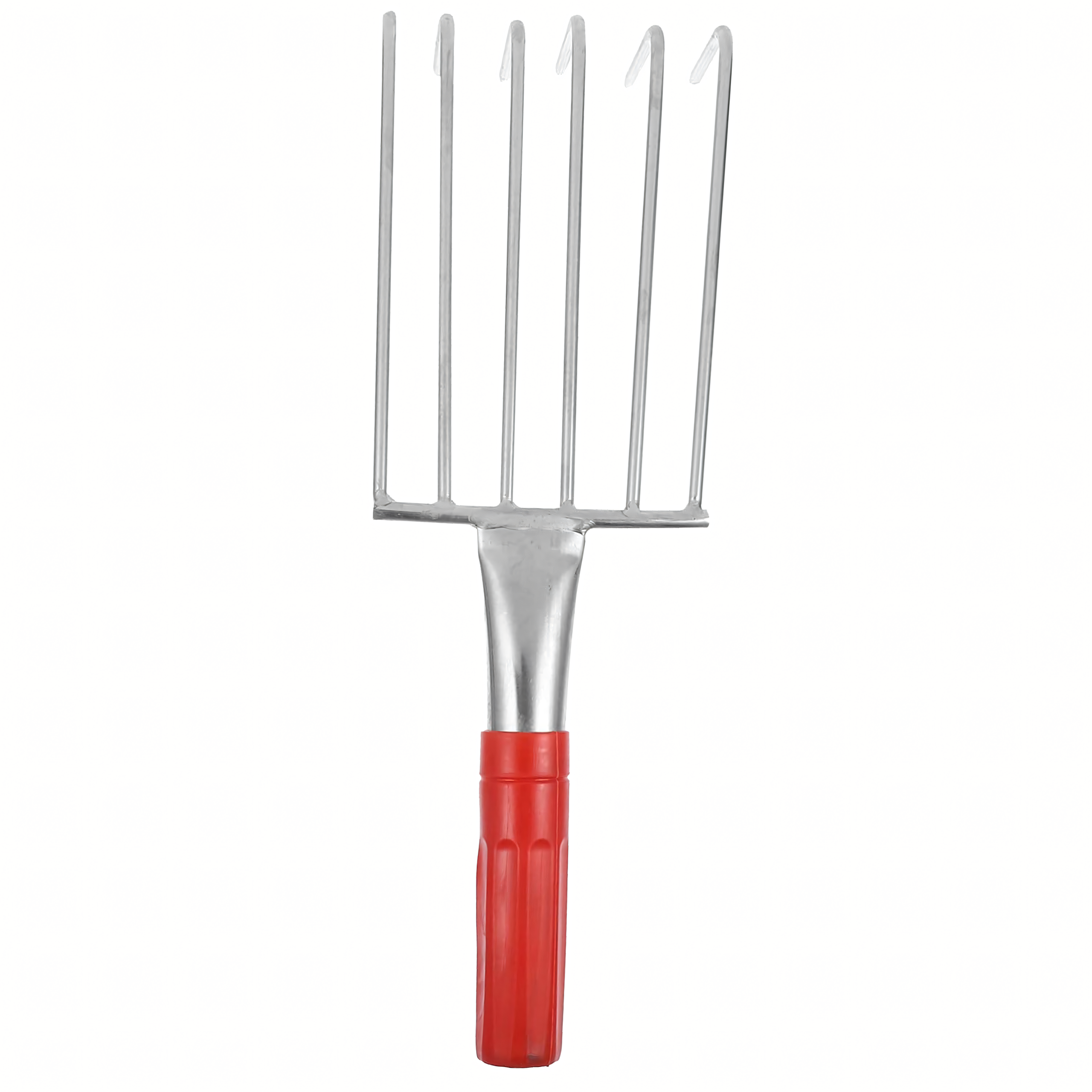 Metal Garden Rake with 6 Tines 32 cm
