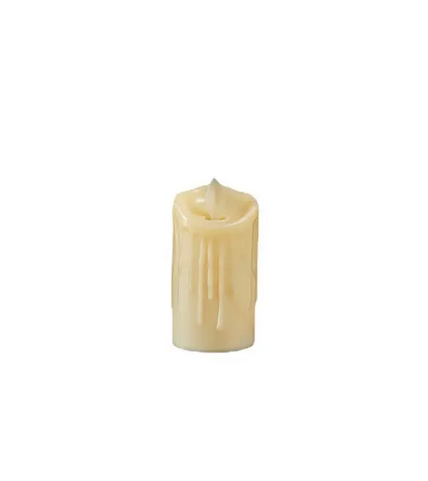 240 tk väreleva leegiefektiga LED-küünlasisusid 5 × 9 cm patareidega RC-K-454-13351