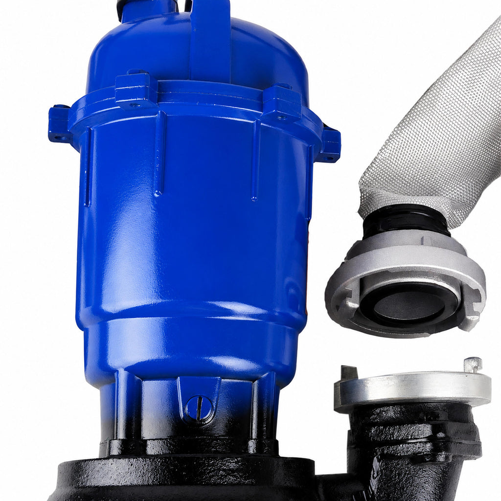 750W Dirty and Clean Water Sludge Pump with Grinder and 30m Hose