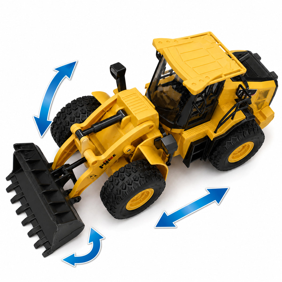 Remote Control Bulldozer RC Construction Machine Large