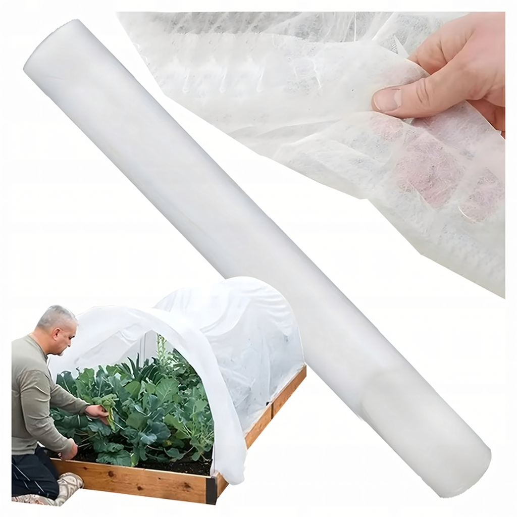 Winter Protective Agrotextile Fabric 15x1m 70g White Cover
