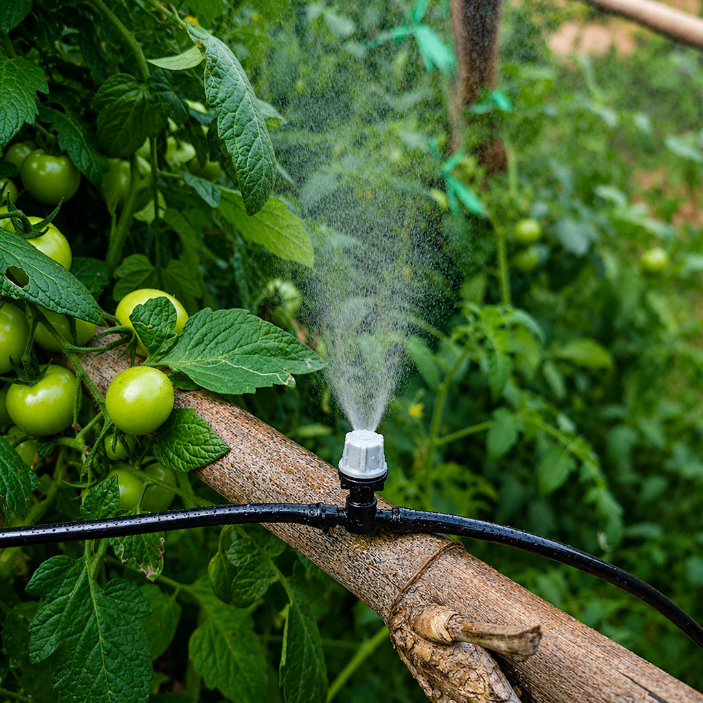 15m Garden Water Curtain Drip Irrigation Set with Sprinkler