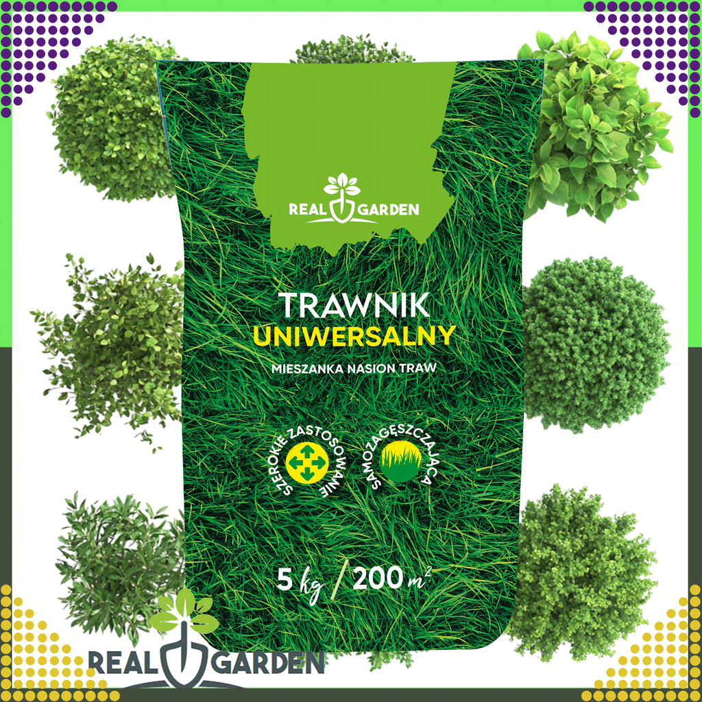 Universal Dense Grass Seed Mix 5 kg for 200 m²