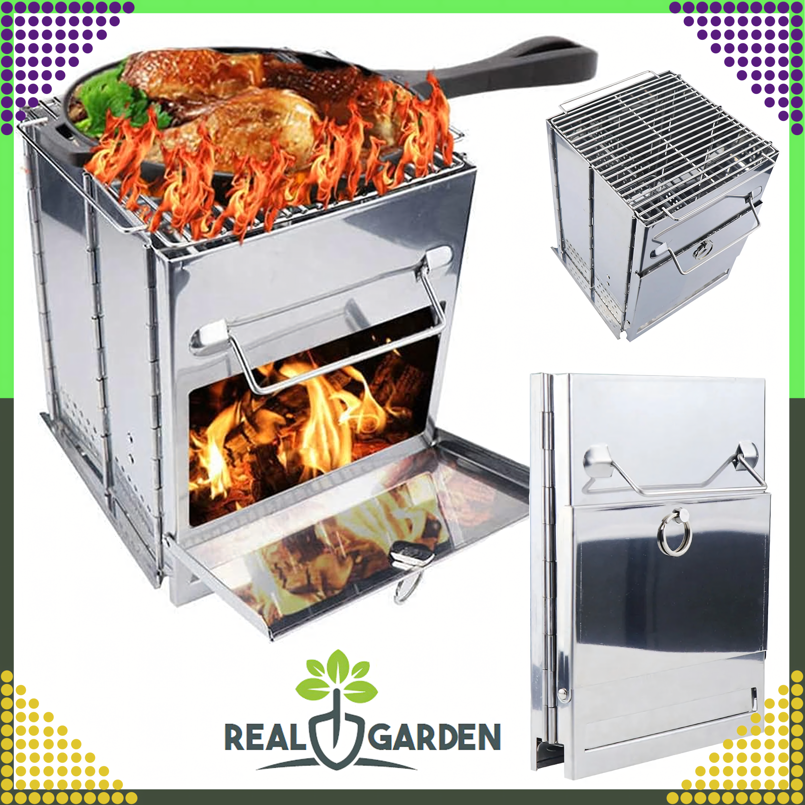 Ellujäämiskatel Rakettkatel Turist Aed Kaasaskantav Kokkupandav