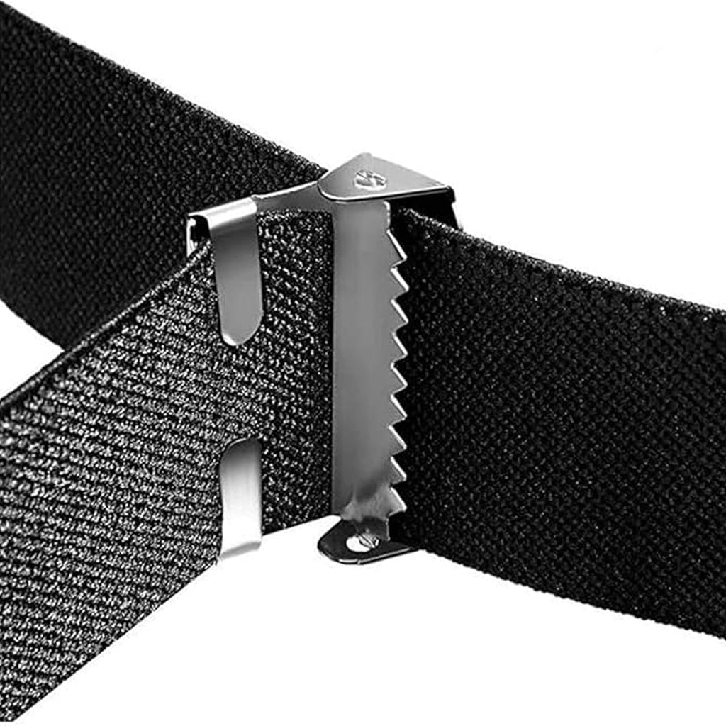 Elastic Adjustable Women's and Men's Pants Belt Without Buckle