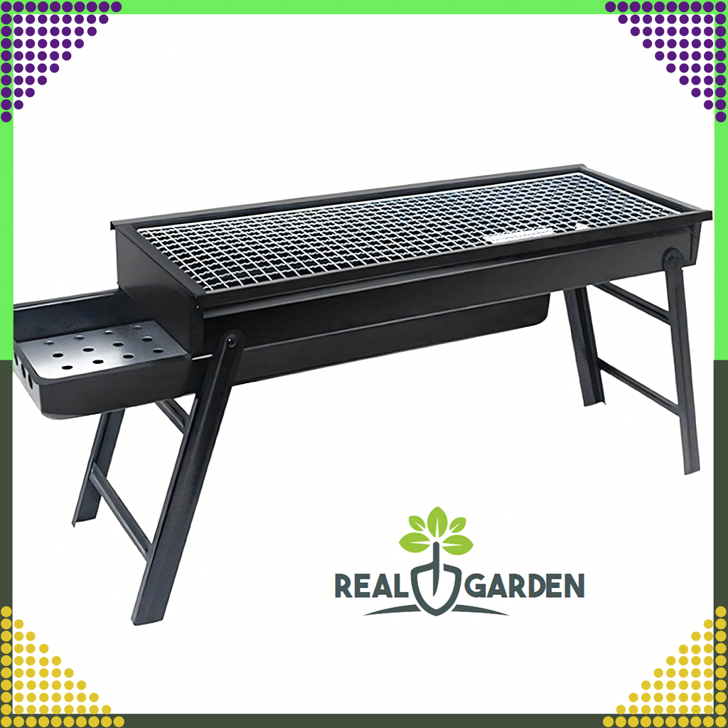 Kaasaskantav kokkupandav suur söegrill matkamiseks ja aeda