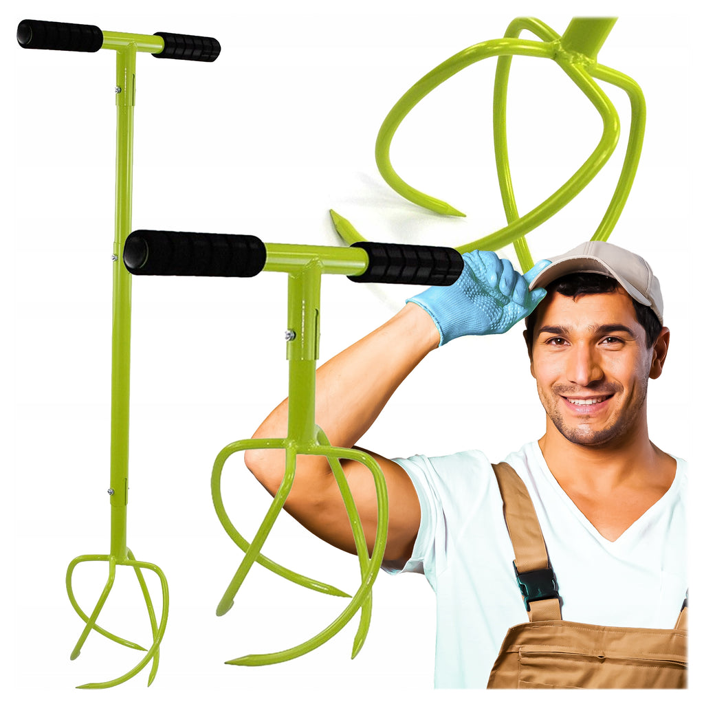 Handheld Garden Cultivator Soil Loosener Weeder Aerator