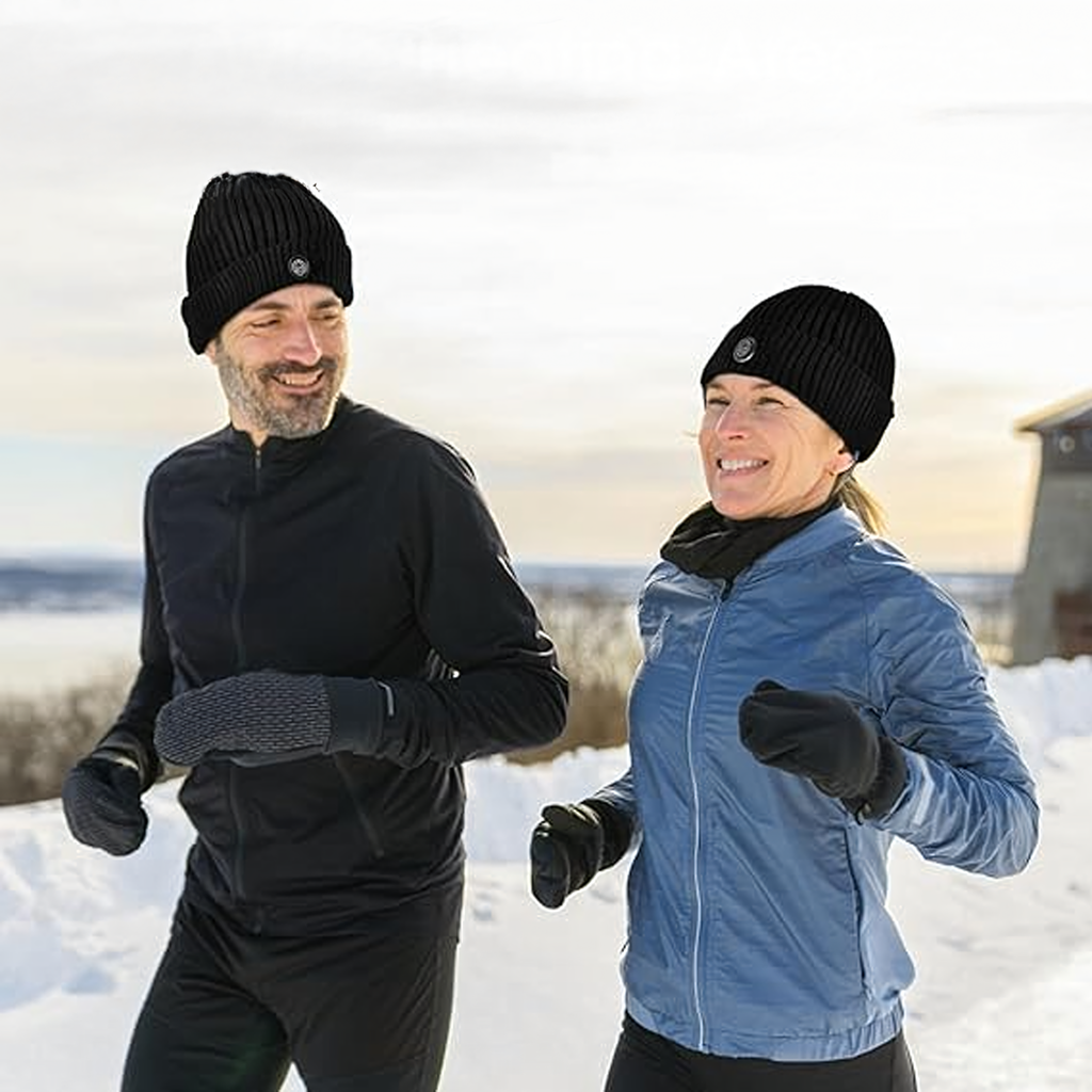 Soojendusega talvine elektriline müts + Powerbank