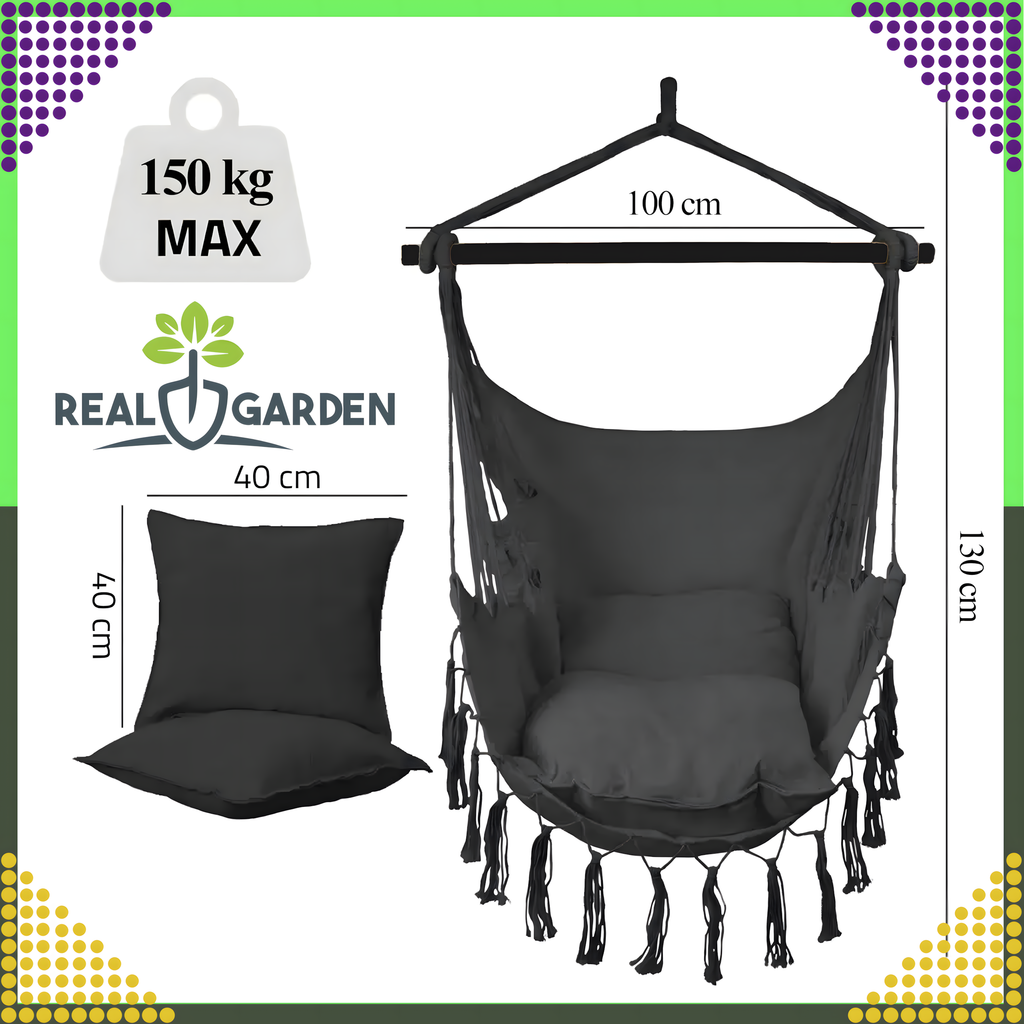 100x Rippuv tugitool Brasiilia stiilis aiakiik patjadega