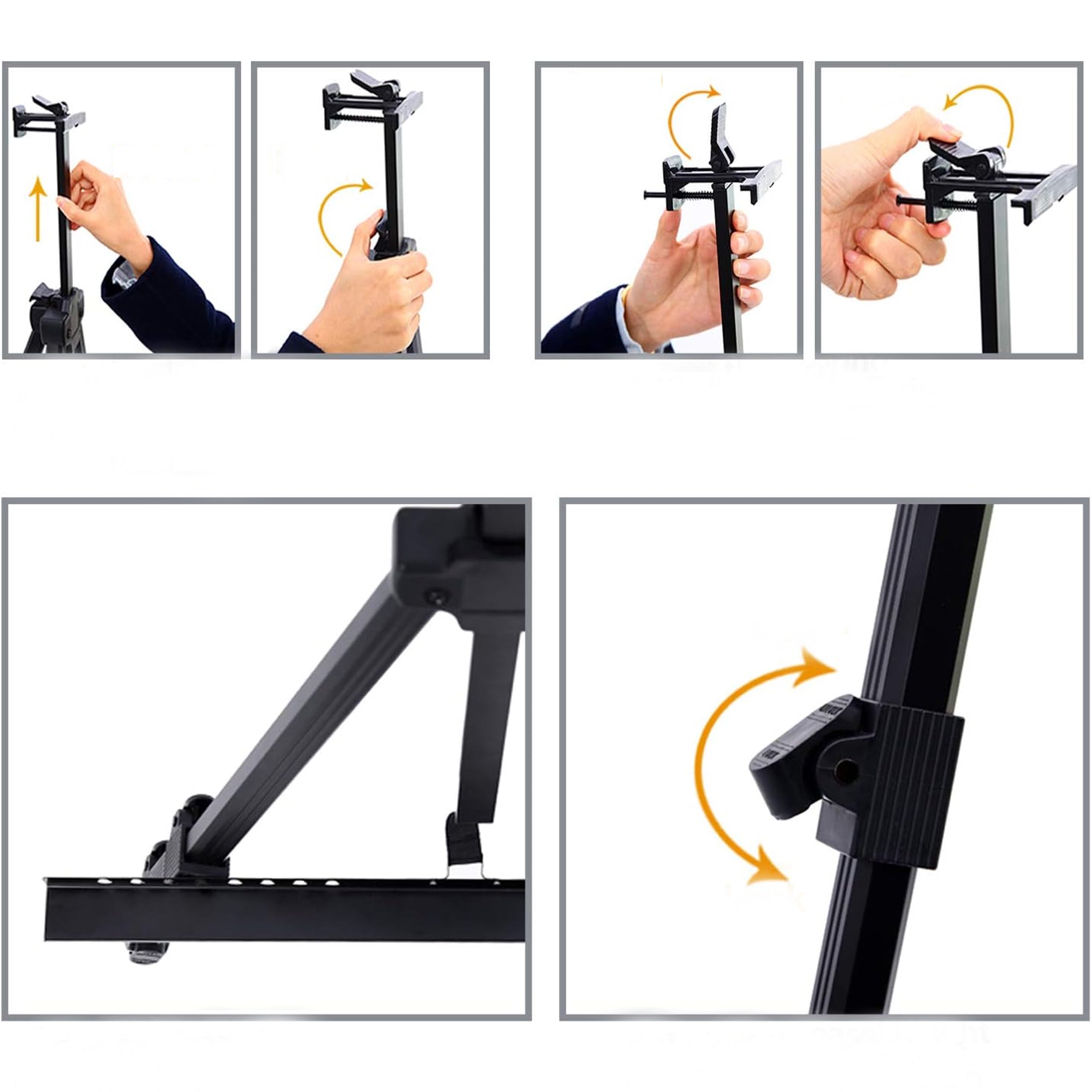 Alumiiniumist välitingimustesse mõeldud maalimisalus 155cm kattega suur kokkupandav tugev