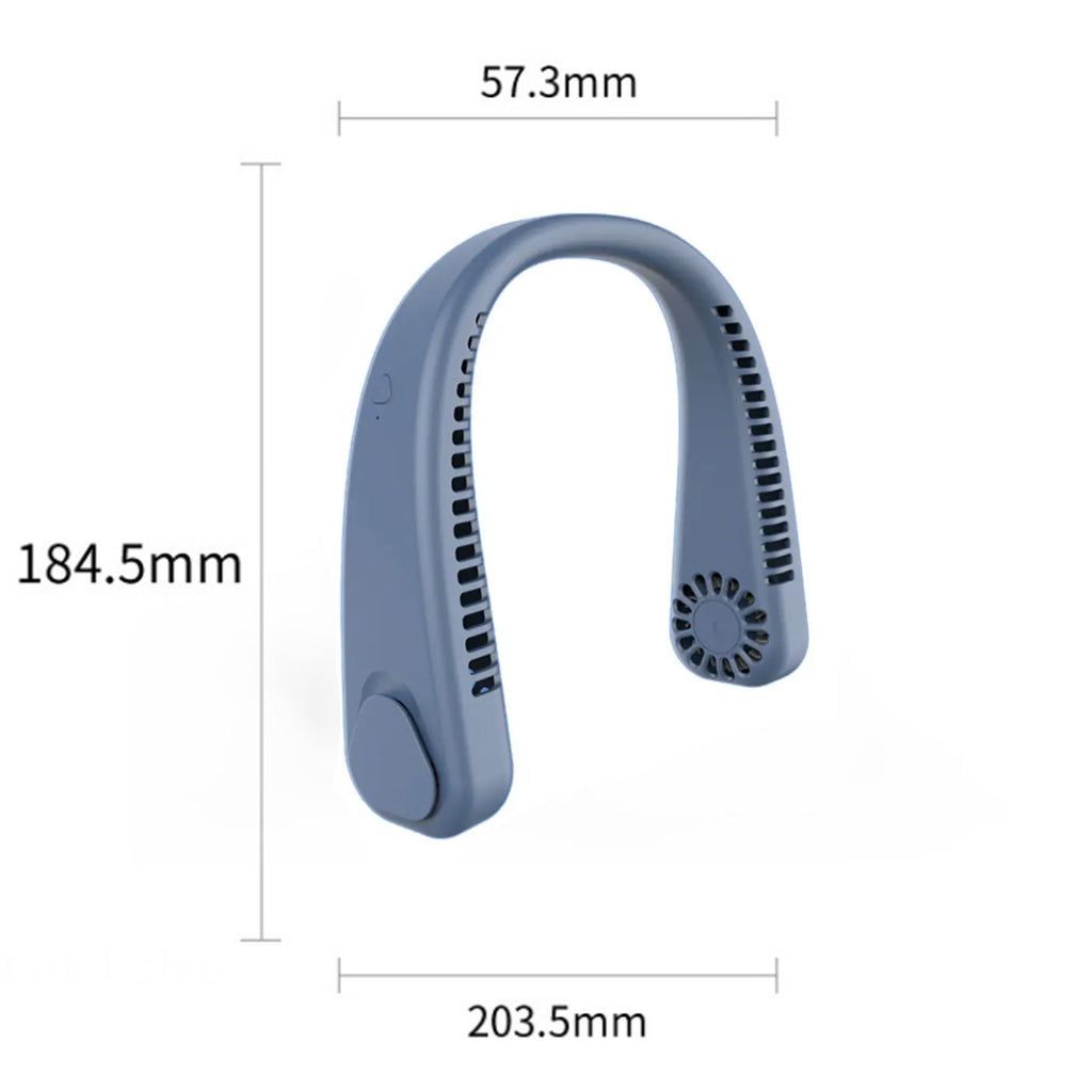 Kaasaskantav õhukonditsioneeri kaelaventilaator Mini ventilaator Jahutusventilaator