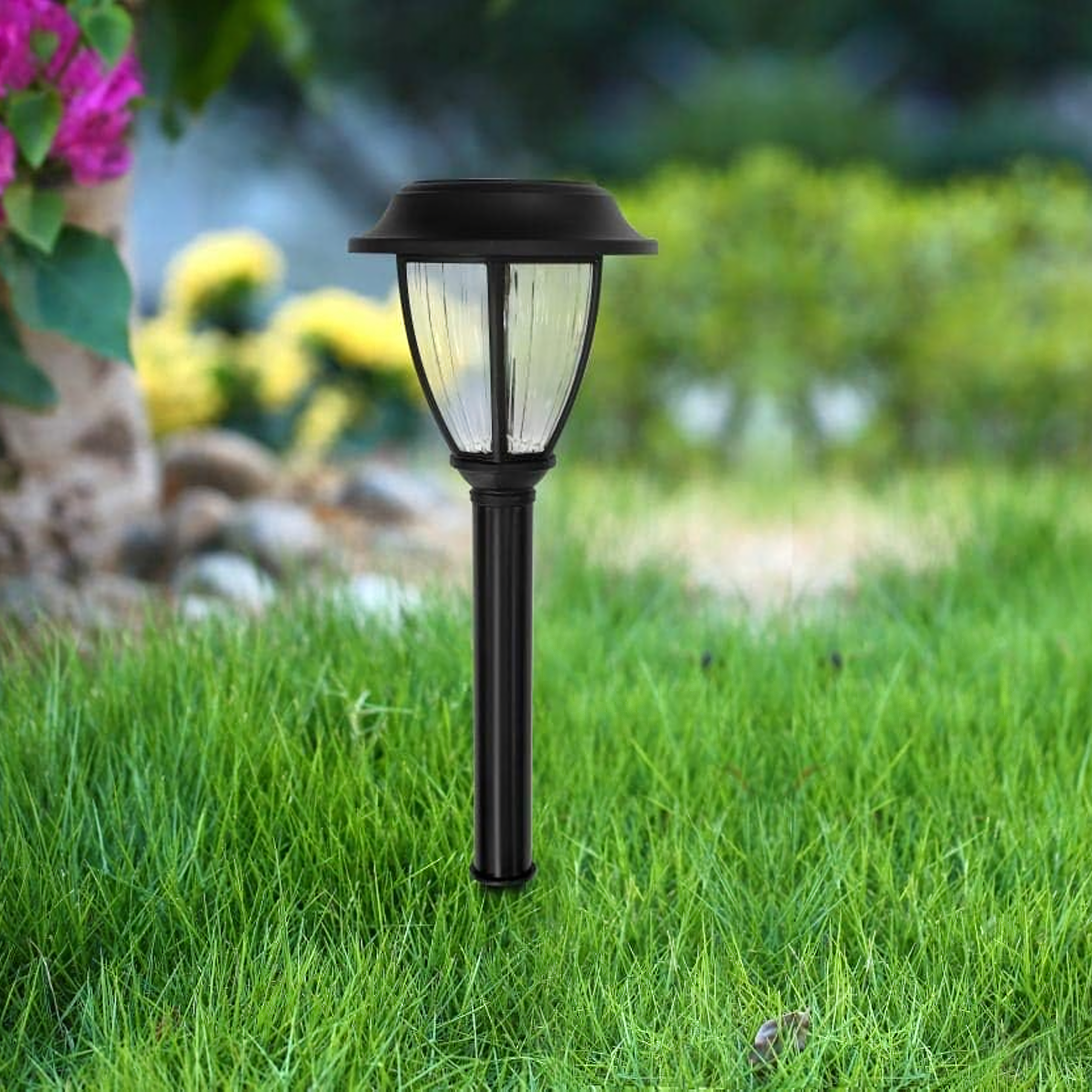 10x komplekt 10 päikeseenergia LED aialaternatega postidele