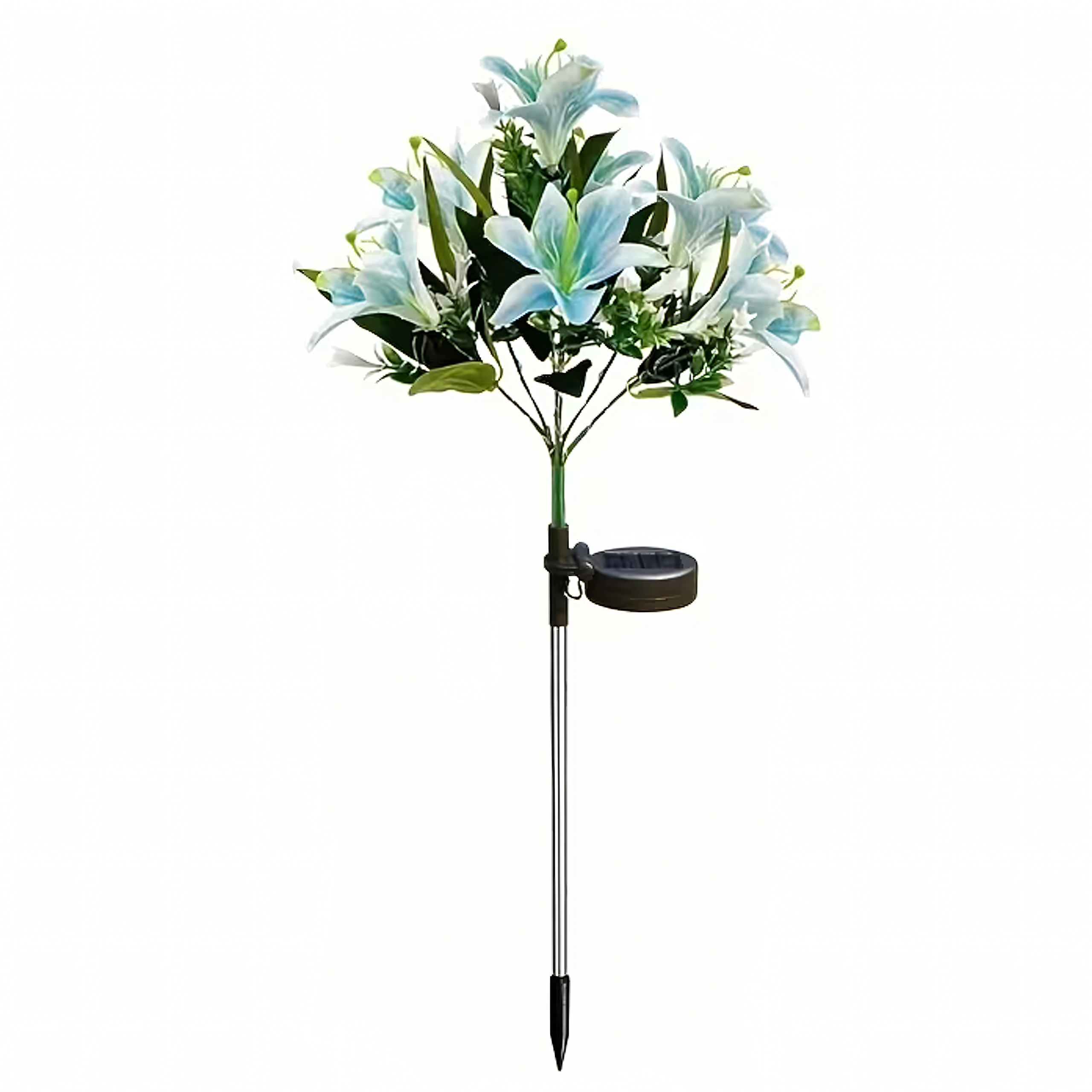 Solar Garden Spike Lamp Lily Flower LED Decoration