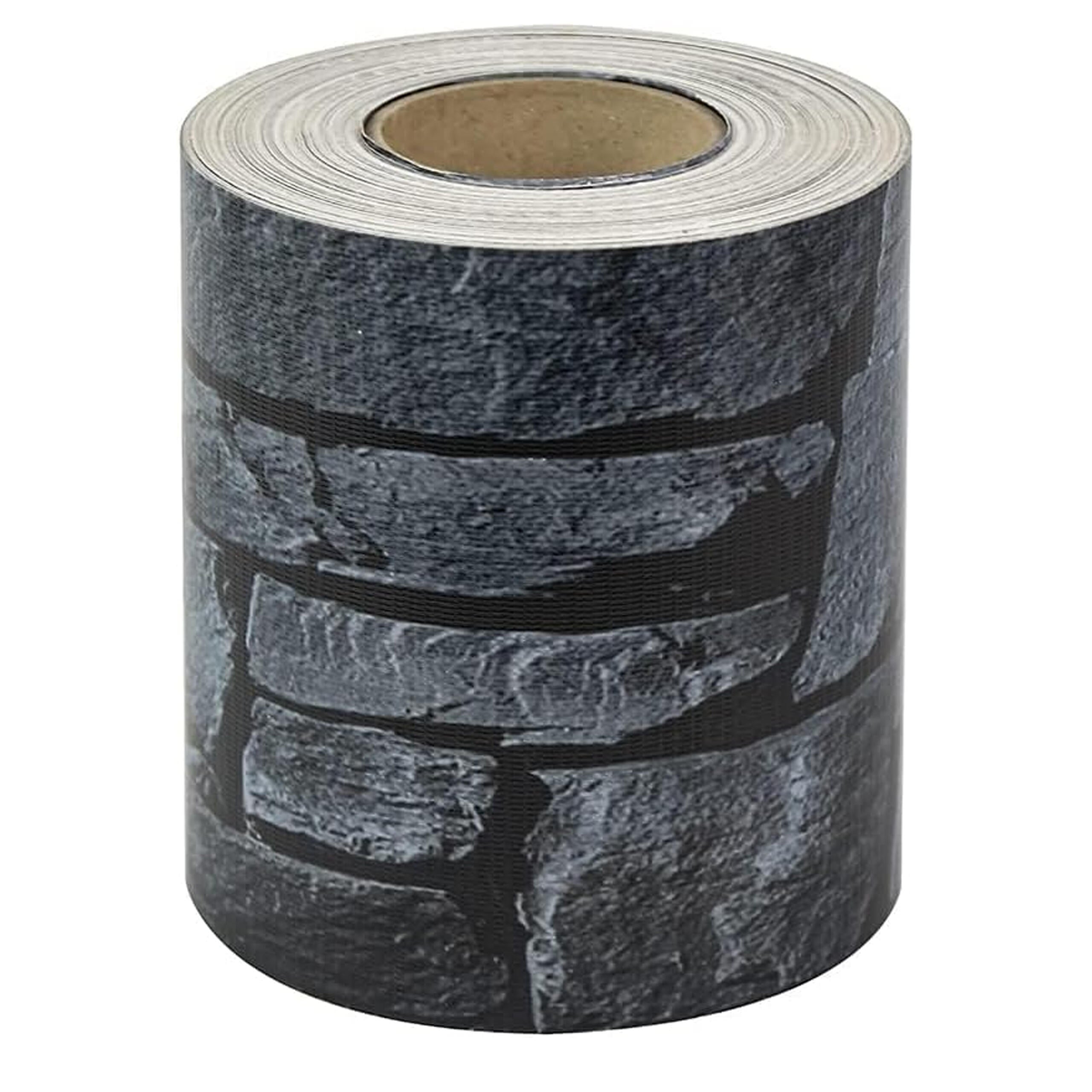 4 x Garden Fence Tape 19cm x 35m UV Stone Panel Cover