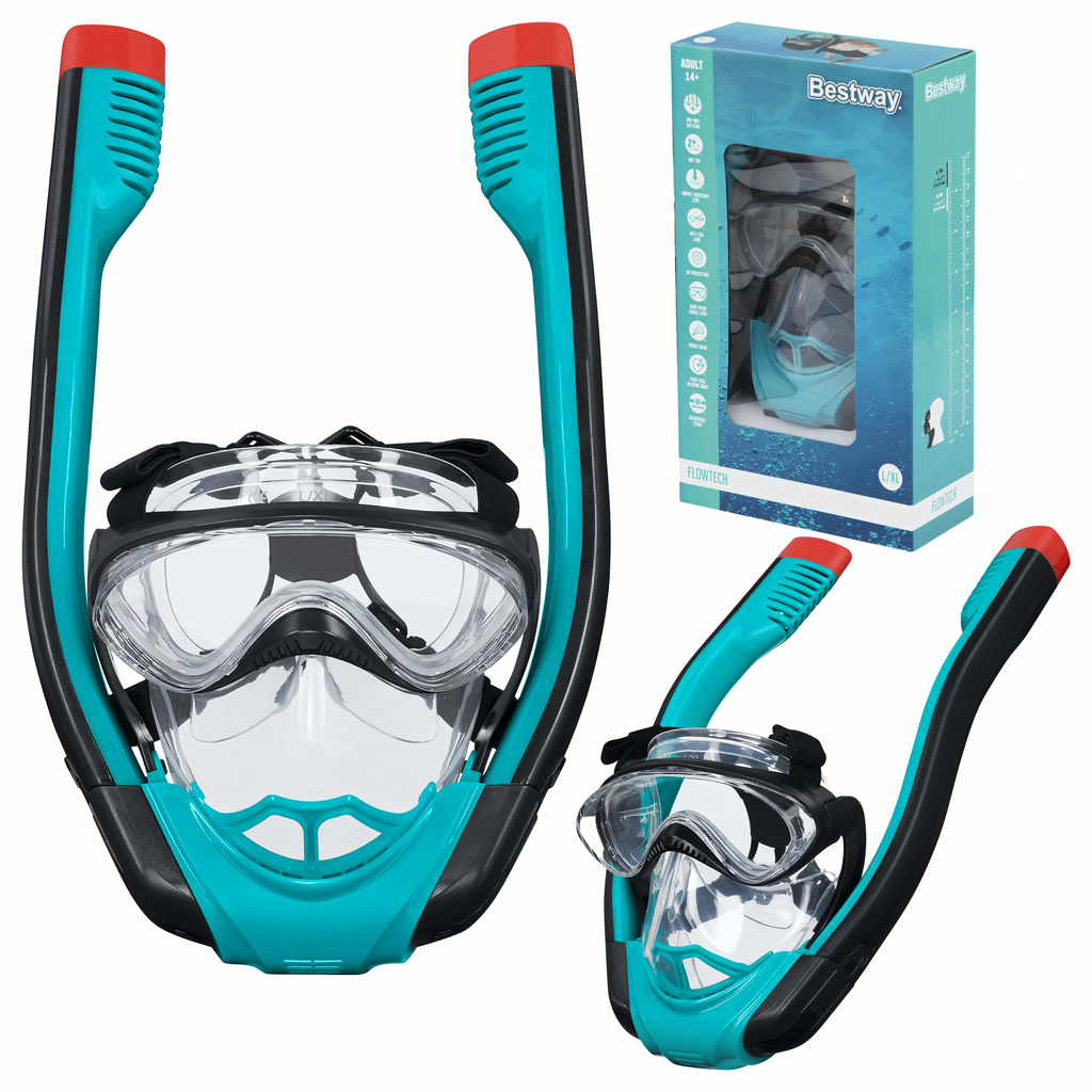 Bestway 24058 sukeldumismask täismask snorkeldamiseks L/XL