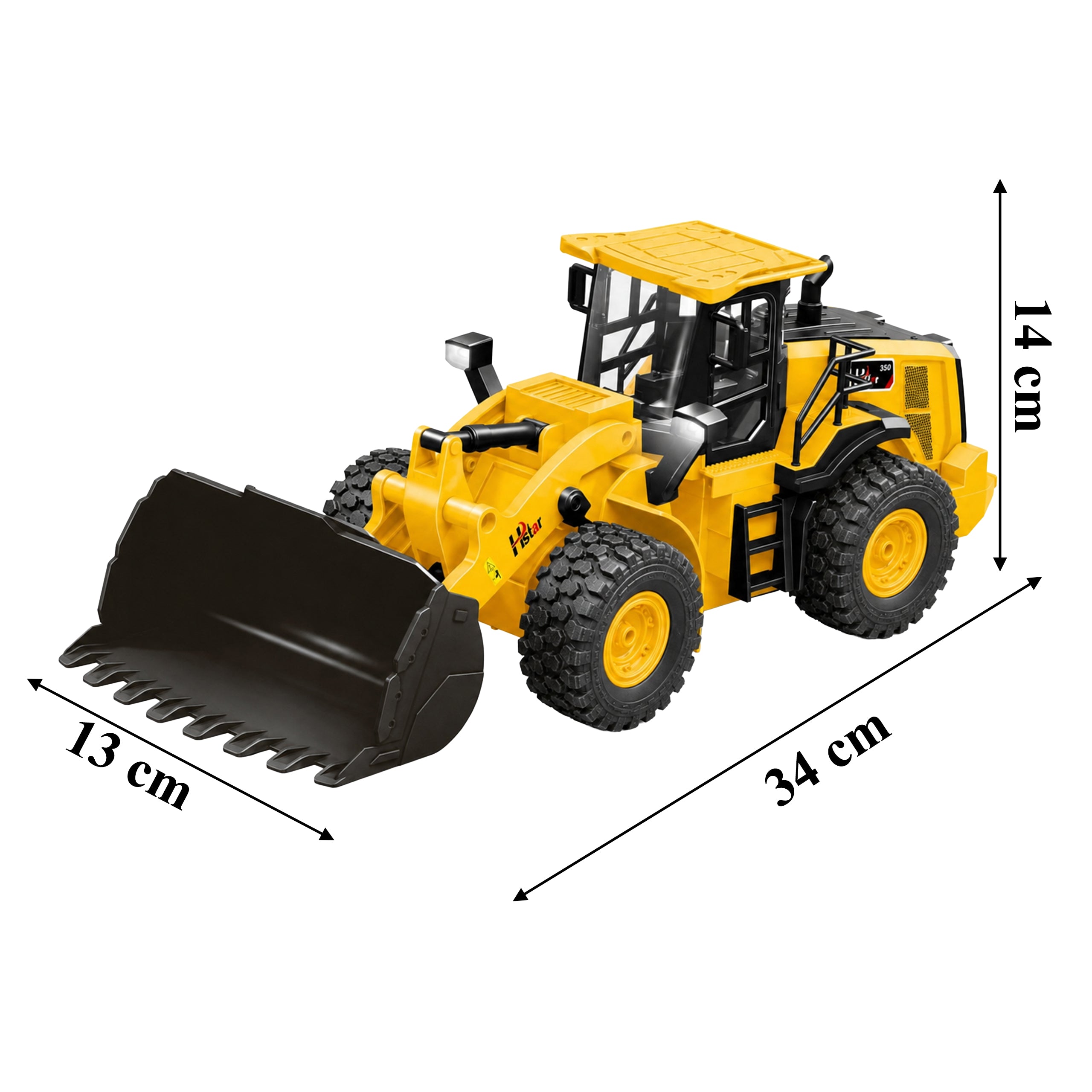 Remote Control Bulldozer RC Construction Machine Large