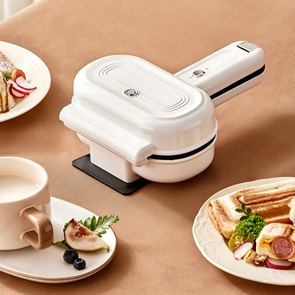 Toaster Sandwich Toaster 700W Non-Stick Coating