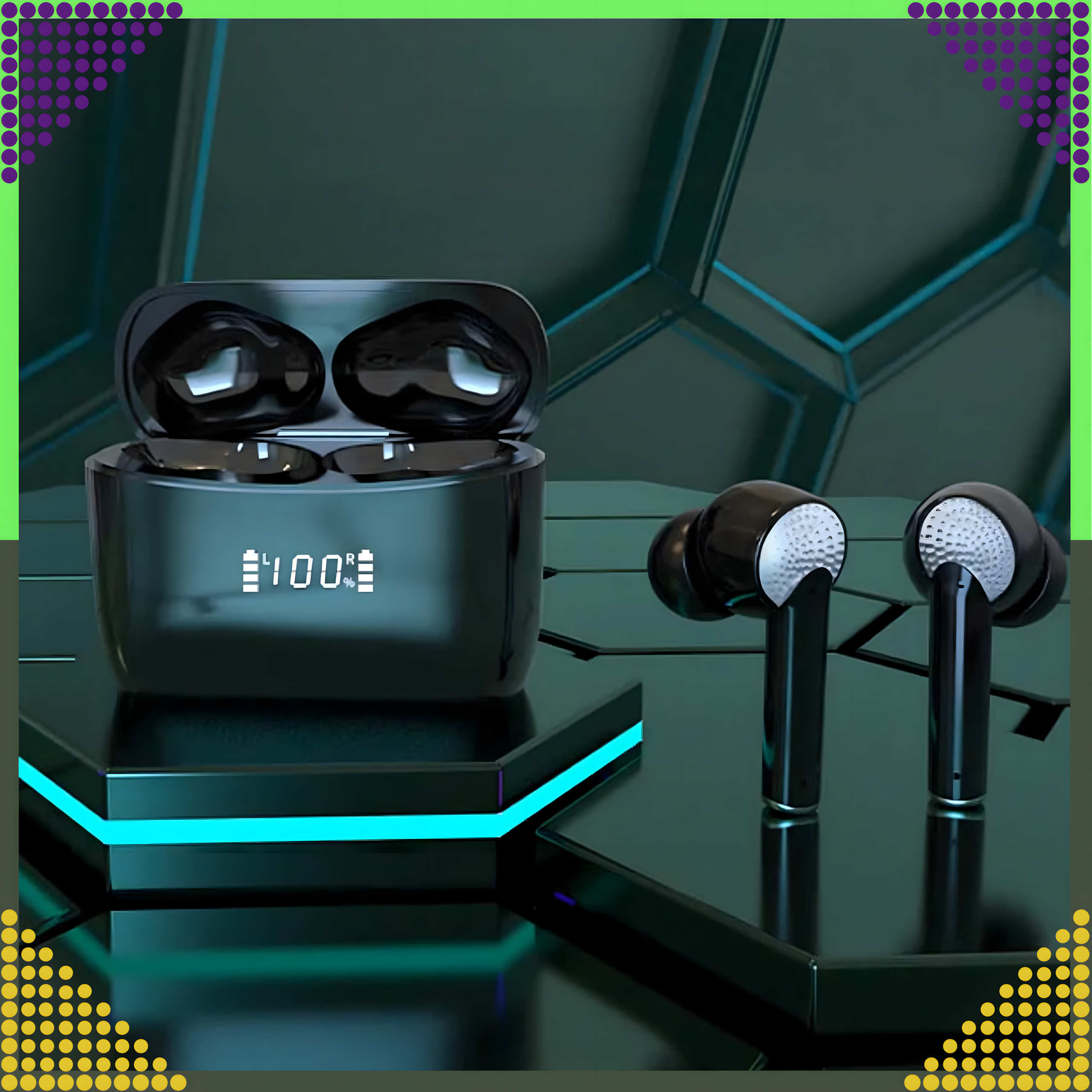 Juhtmevabad Bluetooth spordikõrvaklapid jooksmiseks Powerbank mikrofoniga