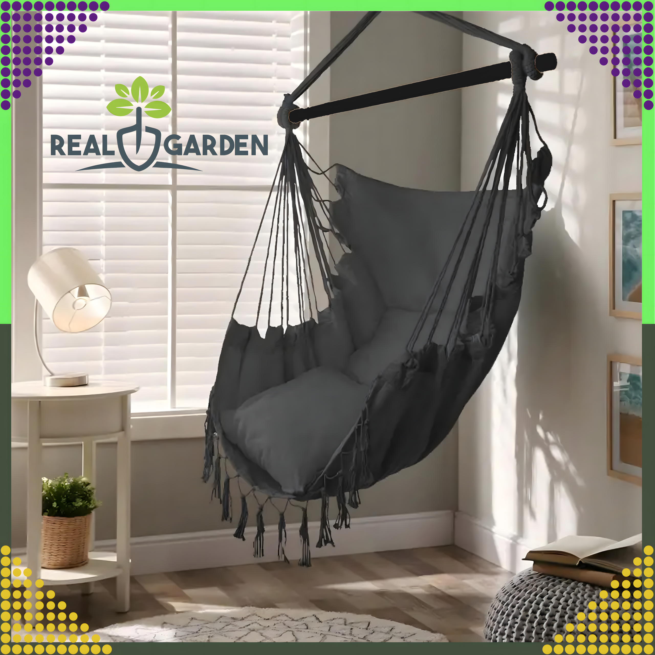 Rippuv tugitool, Brasiilia aiamatt, kiiktool patjadega