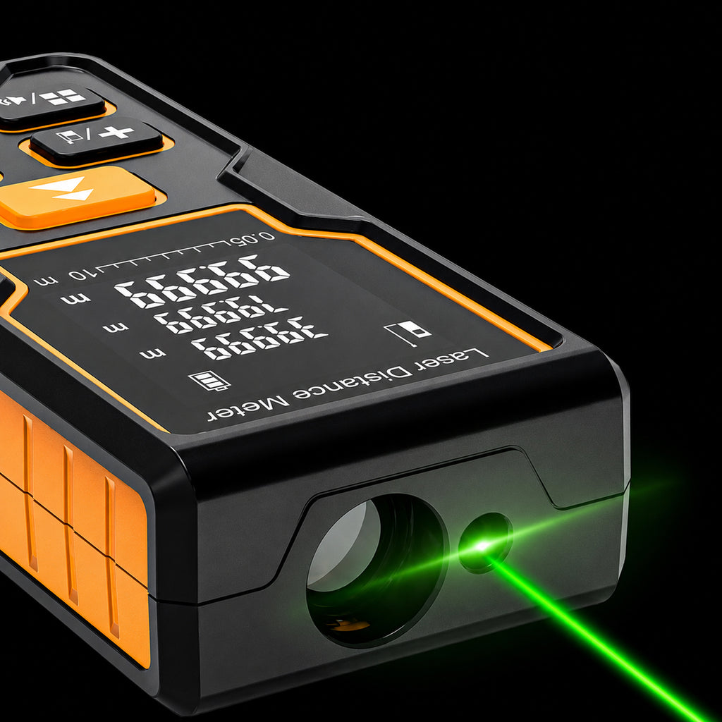 Laserkaugusmõõtja 40 m sisseehitatud loodiga RC-K-2617