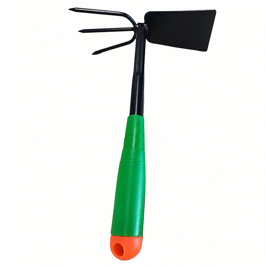 Garden Hoe with Claws 31cm 2-in-1 Digging and Raking Tool