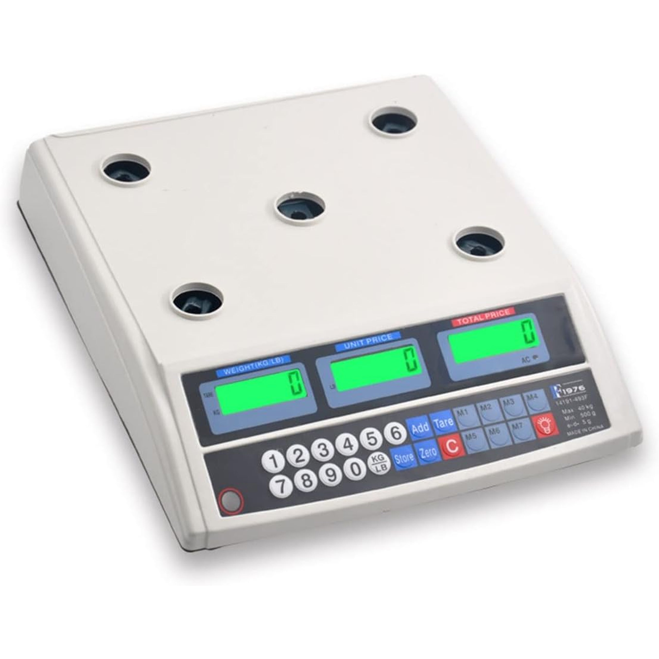 Electronic Shop Scale Calculator LCD 30 KG 2G