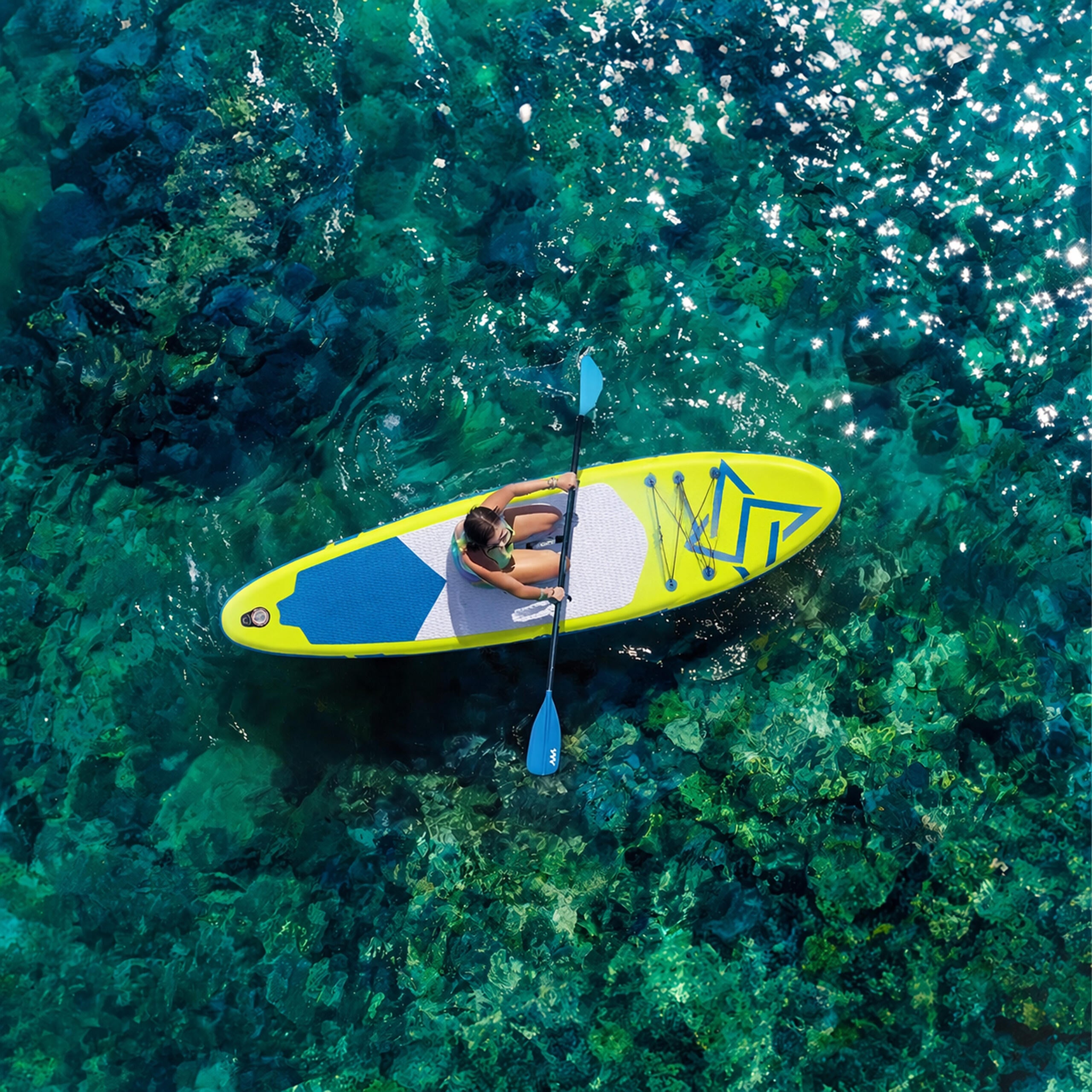 Inflatable Stand Up Paddle Board 305 cm with Accessories