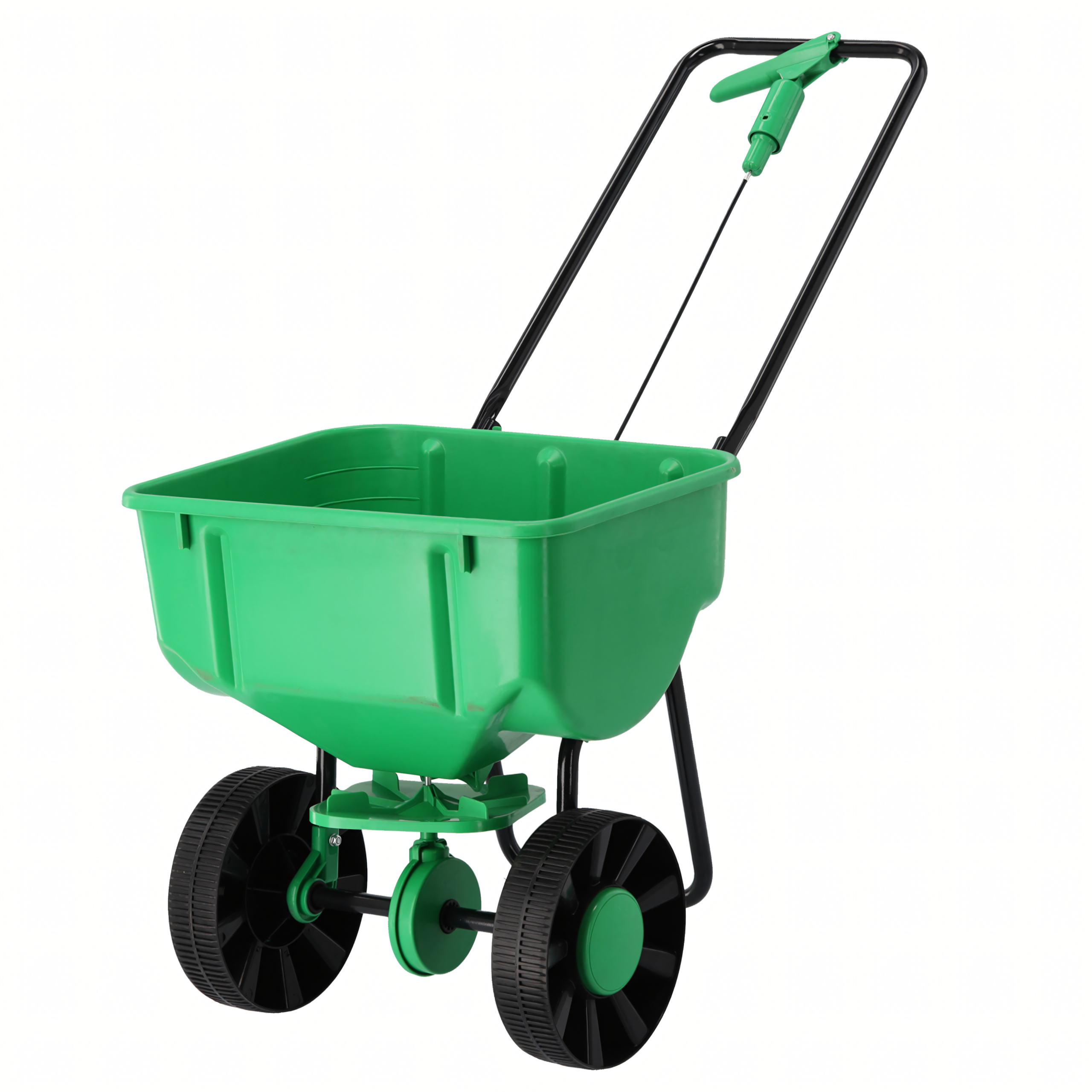 Universal Handheld Spreader for Fertilizers, Grass Seed, Sand, and Salt