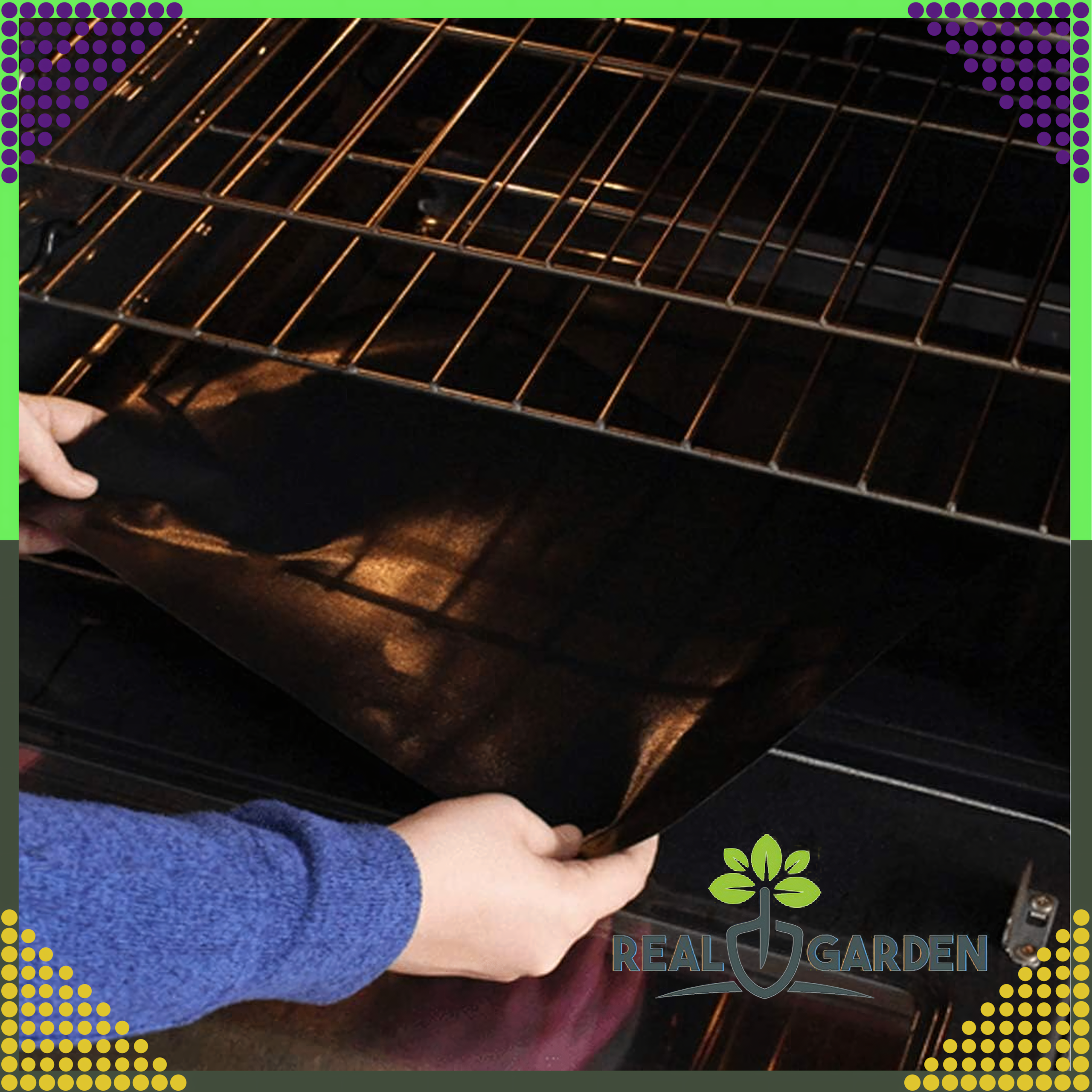 Teflon Mat BBQ Baking Tray for Oven Grill Reusable 125 x 4 PCS