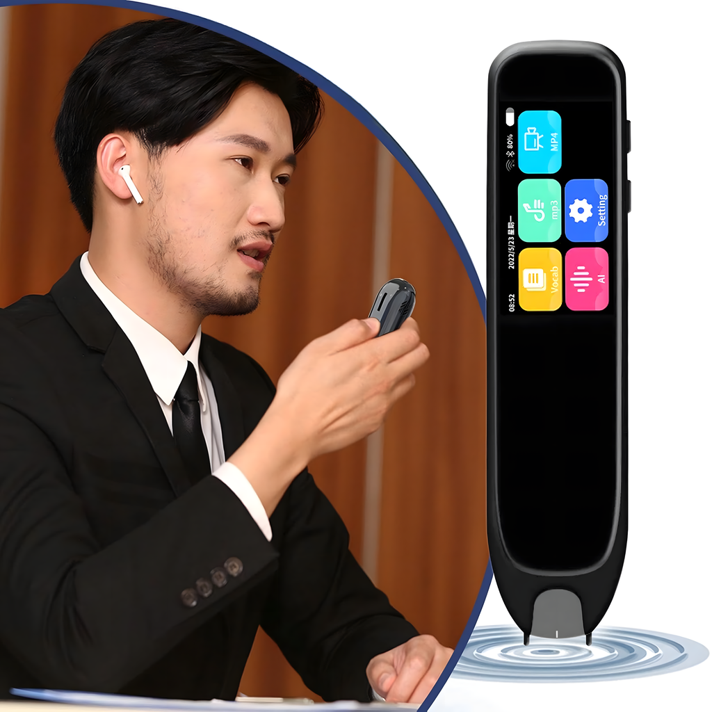 Elektrooniline keele tõlkepliiats teksti ja kõne tõlkimiseks