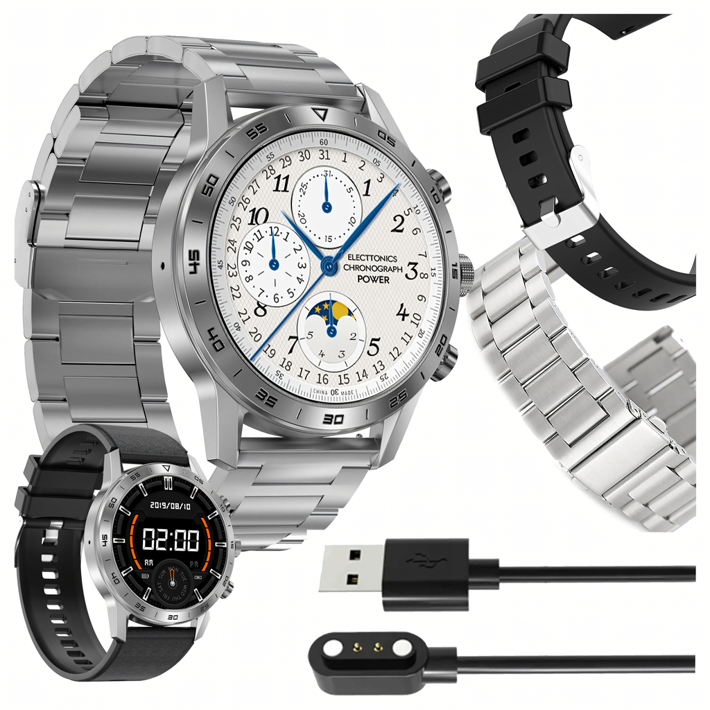 Nutikell Meeste Spordikell Poola Menüüga Kõned Pulss PL