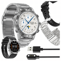 SmartWatch Zegarek Polskie Menu Rozmowy Sport Smart Watch Męski Puls PL