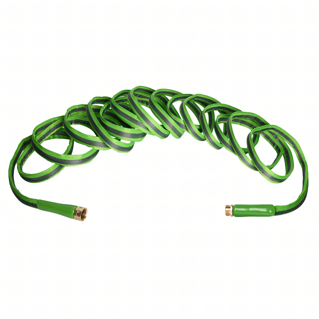 Kõrgsurve aedvoolik 22.5 m 1/2'' tugev PVC koos adapteriga