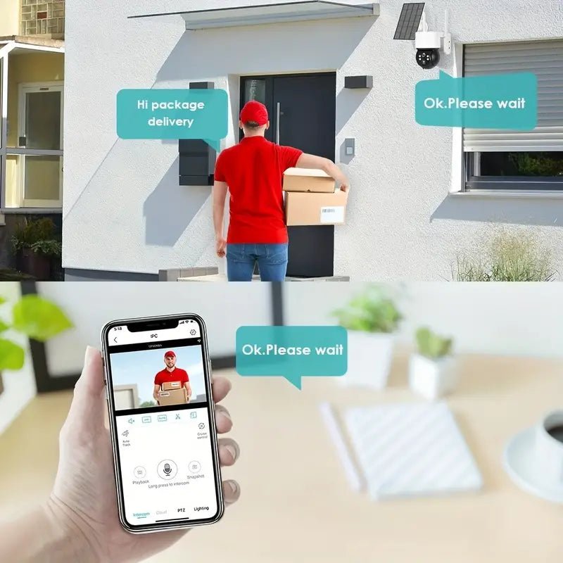 Päikesepaneeliga WiFi välikaamera – nutikas ja autonoomne turvalahendus - Ostuklikk