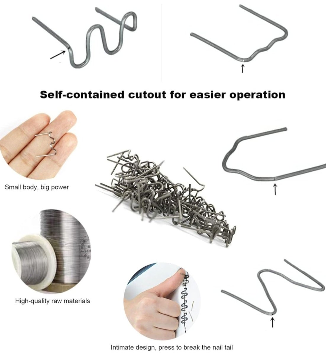 Plastikust paranduskinnituste komplekt 600 tk (600 tk)