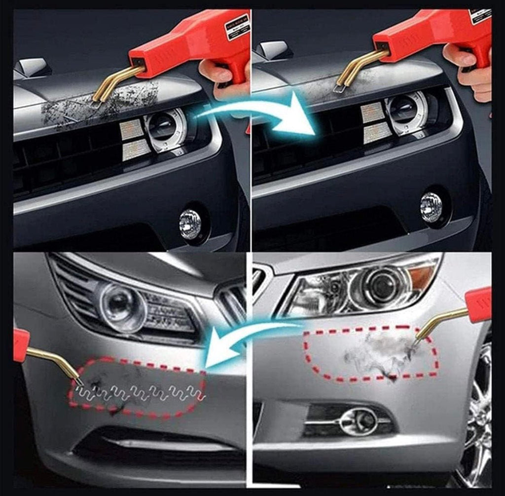 Plastic Repair Kit with Stainless Steel Clamps, 200 pcs, 50W